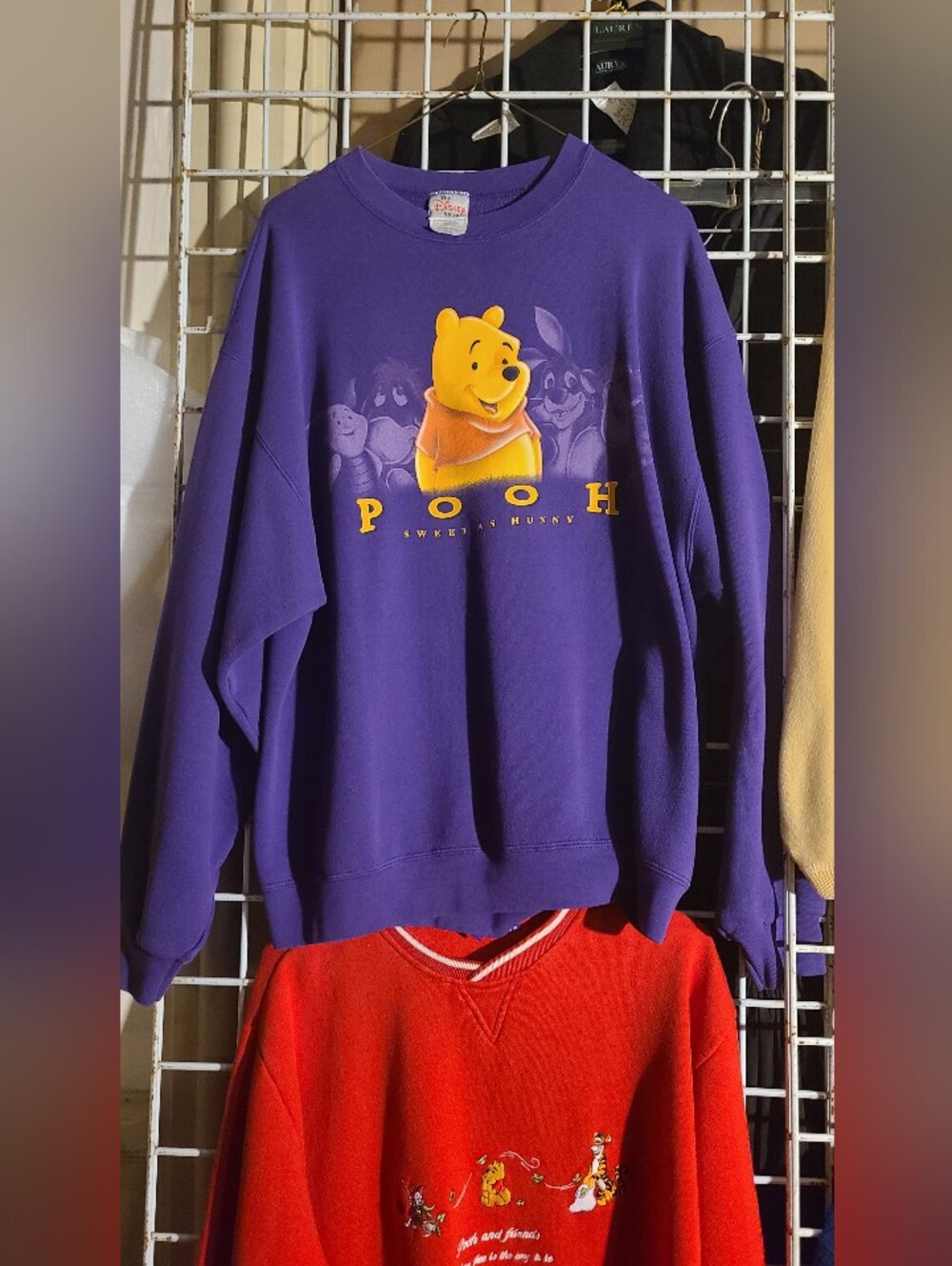 Vintage Winnie the Pooh Sweater Lot Size Large - Picture 9 of 16